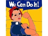 rosie-the-riveter-template-for-a-faceted-glass-window-200